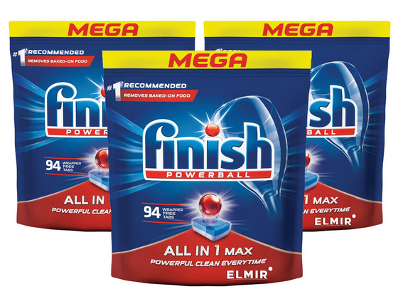 3x Finish All in 1 Max Original | 282 tabs