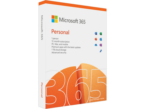 Voucher: Microsoft 365 Personal Jaarabonnement