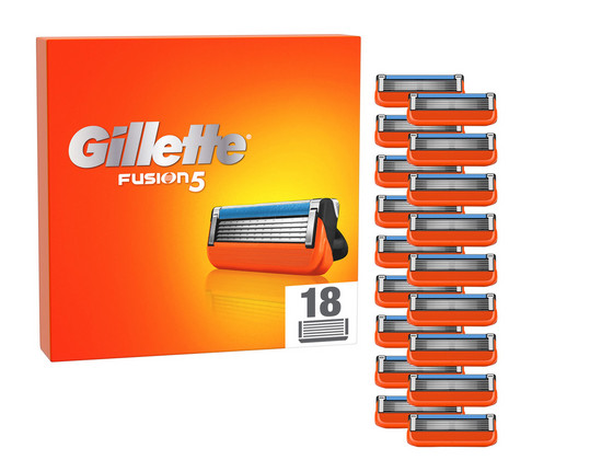 18x Gillette Fusion 5 Navulmes