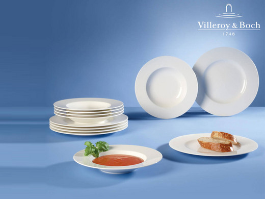 Dagaanbieding - Villeroy en Boch 12-delige Bordenset dagelijkse koopjes