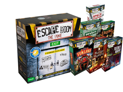 Normaal Pluche pop Kerel Escape Room The Game + 6 Uitbreidingen - Internet's Best Online Offer Daily  - iBOOD.com