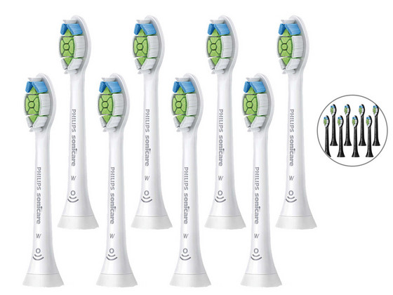 8 Philips Sonicare Opzetborstels