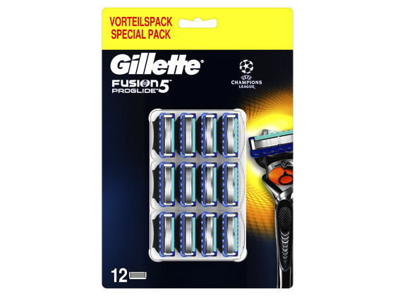 12x Gillette Fusion5 ProGlide Navulmesje