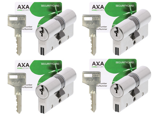 4x AXA Xtreme Security Veiligheidscilinder