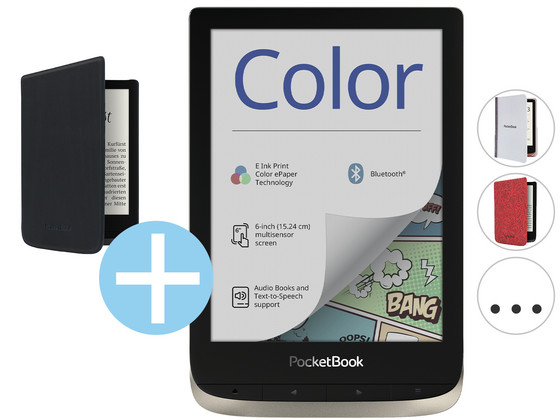 Pocketbook Color E-Reader + Gratis Cover