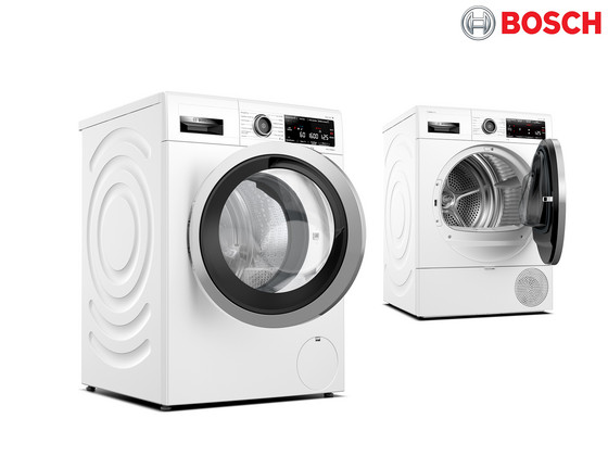 Bosch Series 8 Wasmachine + Droger