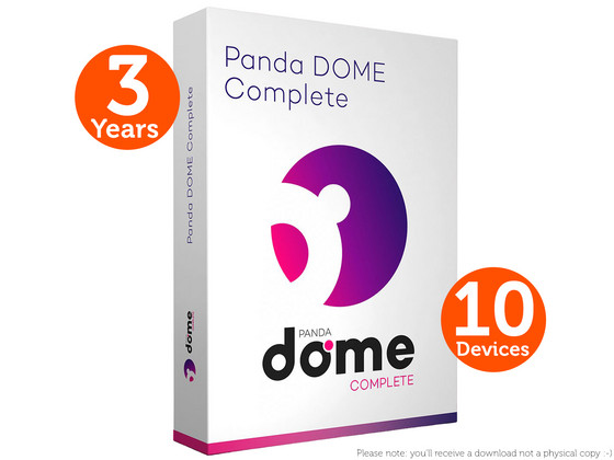 Voucher: Panda Dome Complete | 10 Apparaten | 3 jr