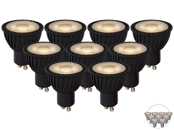 9x Lucide LED Spot (GU10)