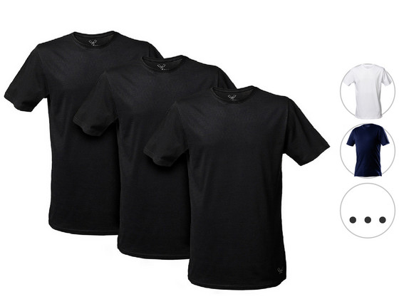 3x Extra Lange T-Shirts | Heren