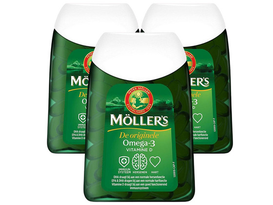 3x Möller’s Omega-3 Capsules