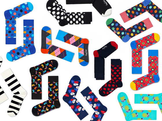 6 Paar Happy Socks in Mystery Pack