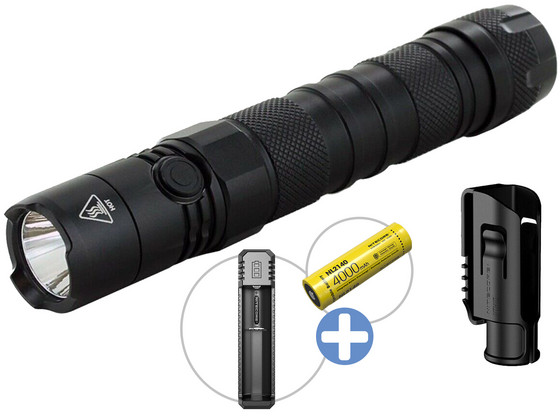 Nitecore Zaklamp + Batterij & Lader