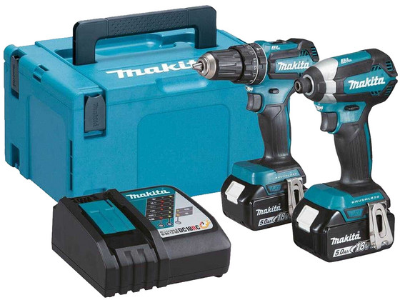 Makita Powertools + 2x 5.0 Ah Accu | DLX2283TJ