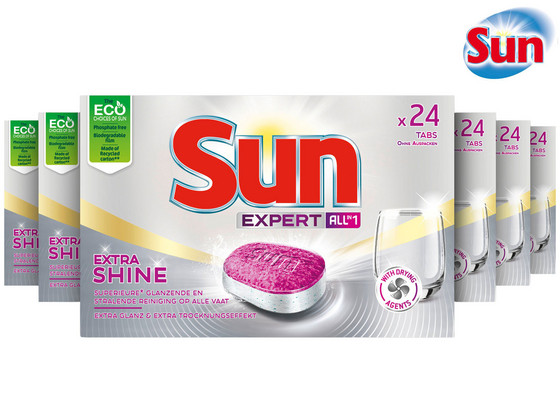 144 Sun All-in-1 Tabs | Extra Shine