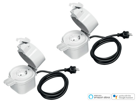 2x Ledvance Smart Outdoorplug