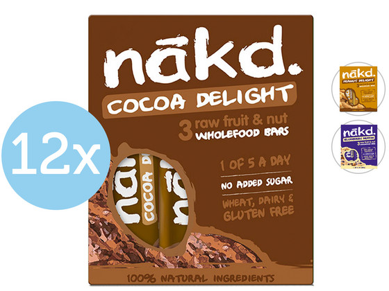 36 x Nakd Repen | 12 x 3 Repen