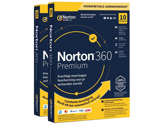 Symantec Norton 360 Premium | 10 Apparaten