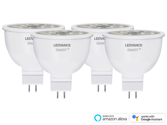 4x Ledvance Smart+ | Tun. White | GU5.3