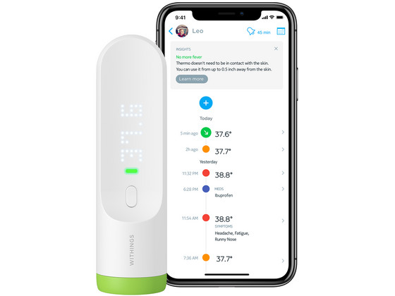 Withings Smart Lichaamsthermometer