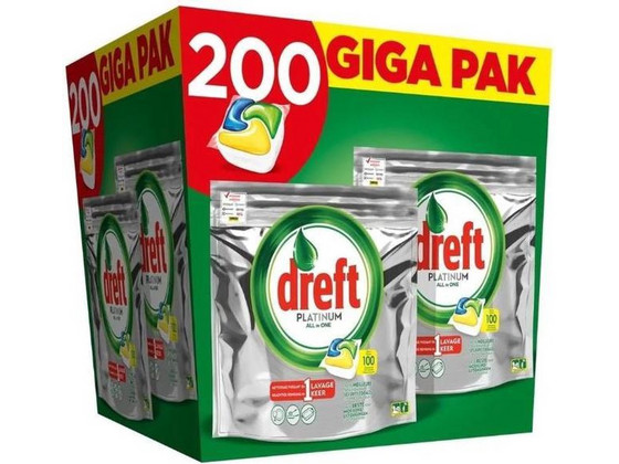 200x Dreft Platinum Vaatwascapsule