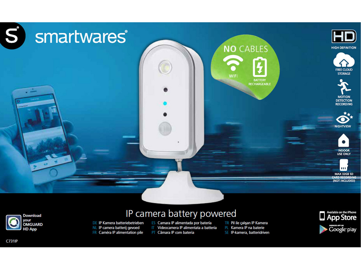 ip camera cloud opslag