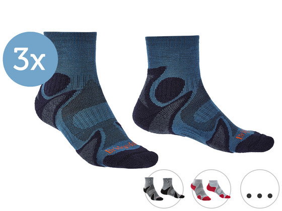 3 paar Bridgedale Trail Comfort Sokken