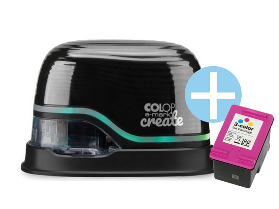 Colop E-Mark Create Printer & Extra Cartridge