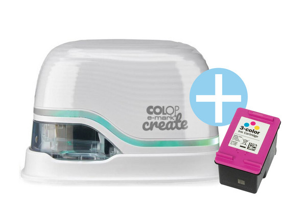 Colop E-Mark Create Printer & Extra Cartridge