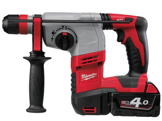 Milwaukee 18V SDS+ Boorhamer + 2x Accu