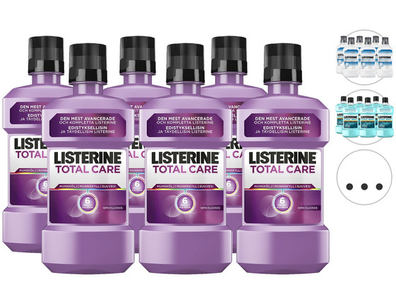 6x Listerine Mondwater | 500ml