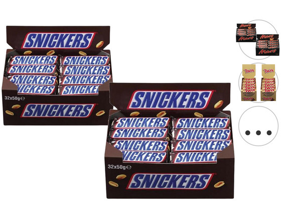 64x Snickers Reep | 50 Gram