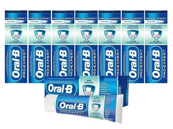 8x Oral-B Pro Expert Tandpasta