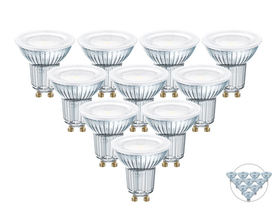 10x Osram LED Lamp | GU10 / GU5.3