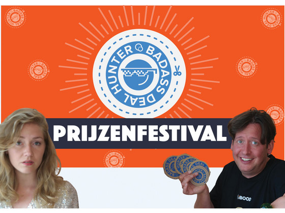 Plek op de gastenlijst voor het Prijzenfestival