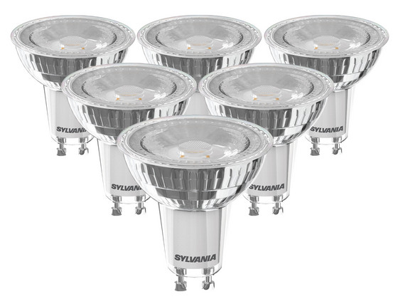 6x Sylvania Dimbare LED Spot