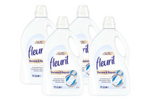 4x Fleuril Renew White Waschmittel | 2,76 l