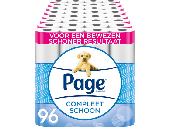 Page Compleet Schoon Toiletpapier | 96x Rollen