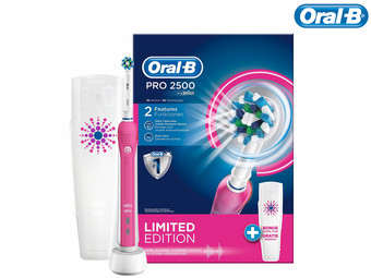 gesloten Matroos vaak iBOOD.com - Internet's Best Online Offer Daily! » Oral-B Pro 2500  Elektrische Tandenborstel | Roze
