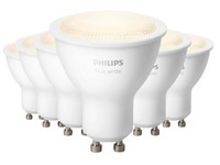6x Philips Hue LED-Spots | 5.5 W | GU10