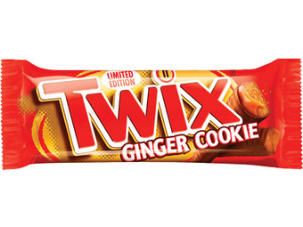 30x Twix Ginger Limited Edition