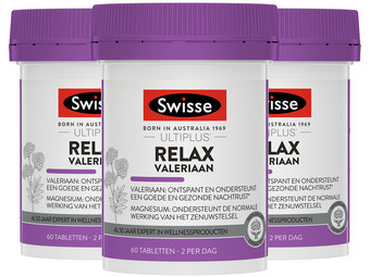 180x tabletka Swisse Relax Valeriaan