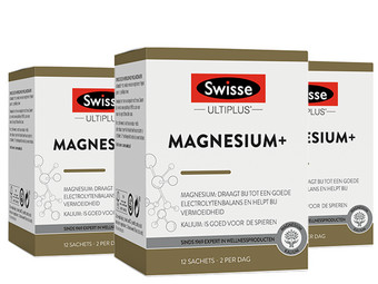 3x Magnesium Ultiplus Magnesium+ | je 12 Beutel