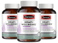 3x Swisse Hemp+ Wellbeing | je 60 Stk.