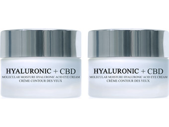2x krem pod oczy Hyaluronic Acid + CBD | 20 ml