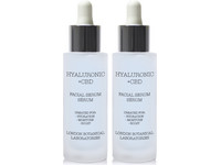 2x Gesichtsserum mit Hyaluronsäure & CBD