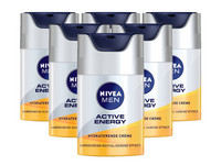 6x Nivea Men Active Energy Feuchtigkeitscreme
