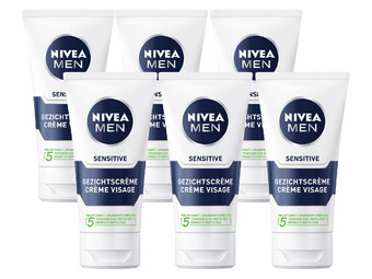 6x Nivea Gesichtscreme für empfindliche Haut