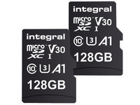 2x Integral 128GB Micro-SD Kaart