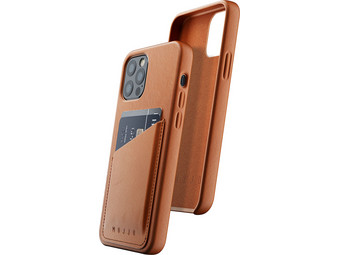 Mujjo Leather Wallet Case iPhone 12 & 12 Pro