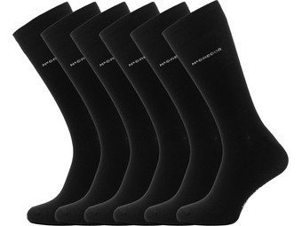 6 Pack McGregor Sokken | Black
